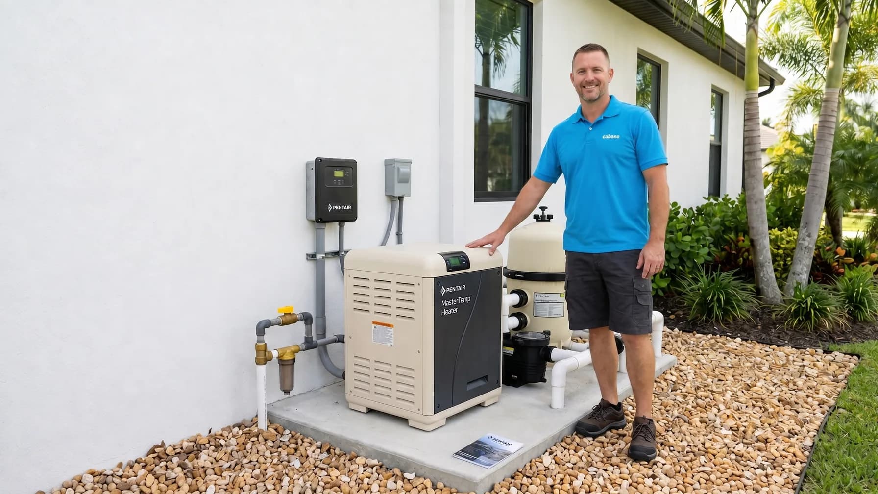 Pool heater repair and installation in San Diego