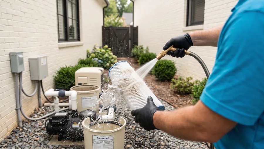 Filter cleaning
