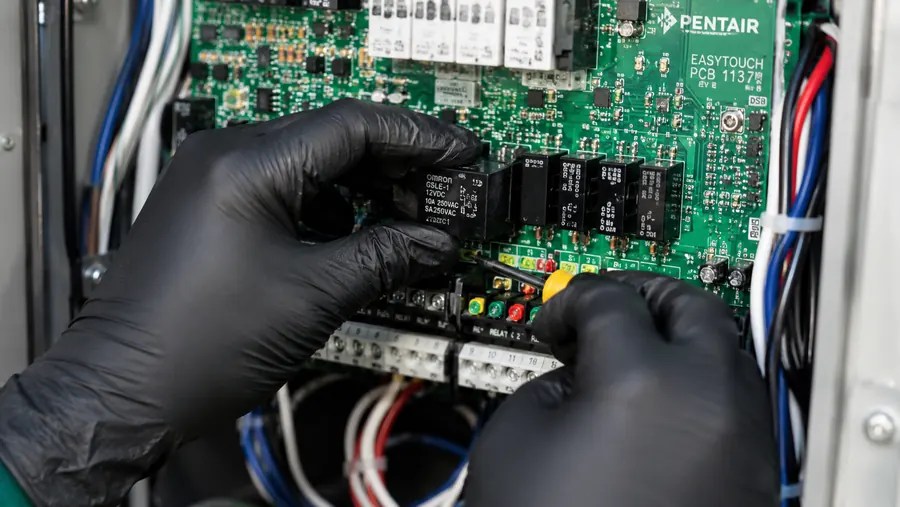 Control board & relays