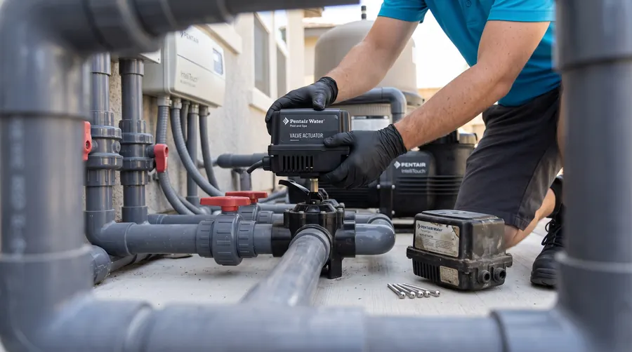 Valve actuator repair