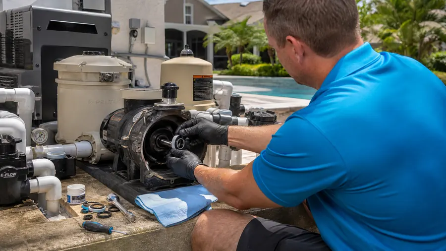 Shaft seal replacement