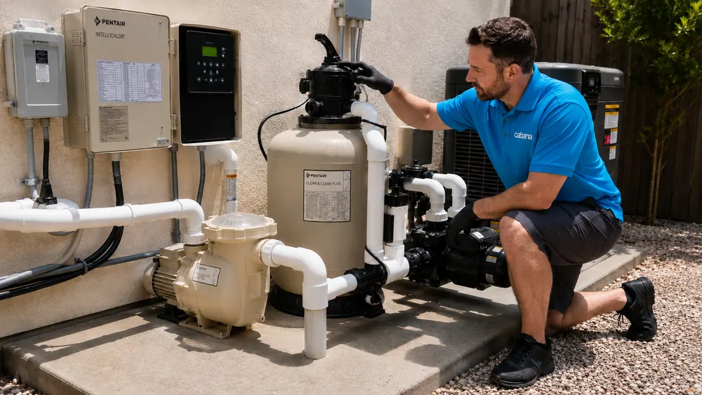Inspect Filter System & Backwash